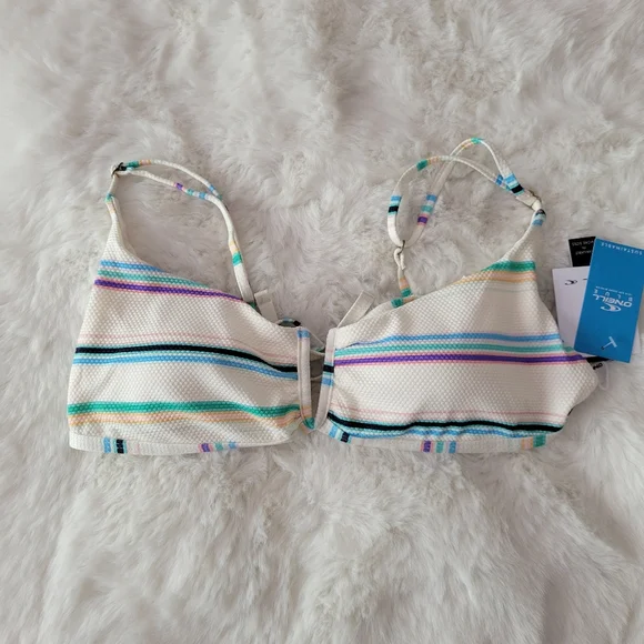 🪁O'NEILL LOWTIDE PIQUE DOHENY V-WIRE BRALETTE TOP SIZE XXL - Picture 7 of 9